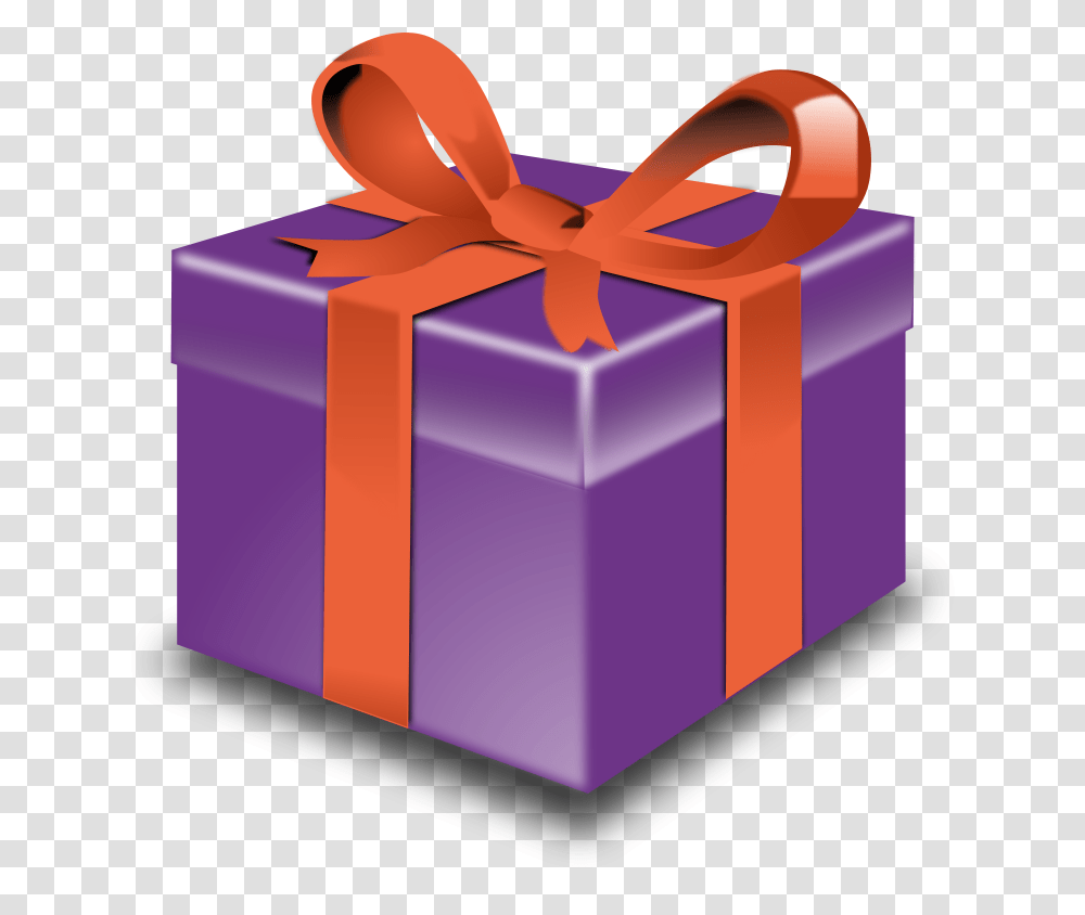 Purple Present, Toy, Gift Transparent Png