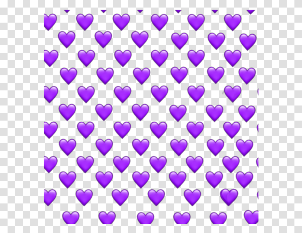 Purple Purpleheart Purplehearts Emoji Purpleemoji Purple Hearts Emoji Background, Pattern, Rug Transparent Png