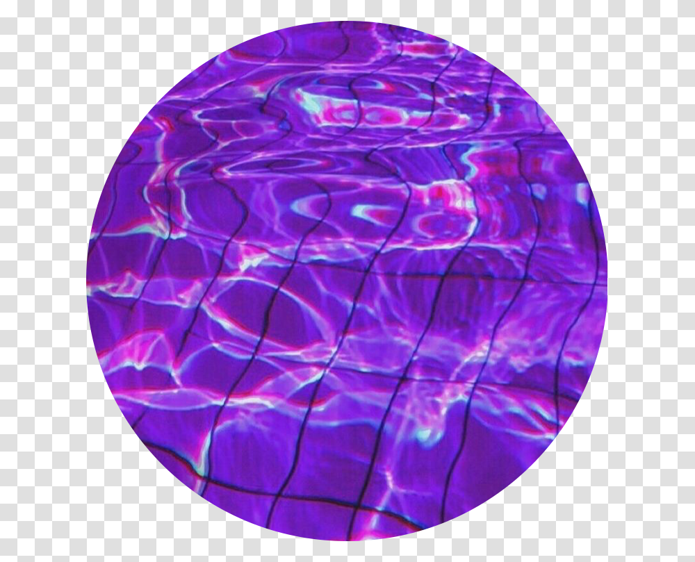 Purple Purplewater Circle Purplecircle Darkpurple Dark Purple Aesthetic, Lamp, Sphere, Pattern Transparent Png