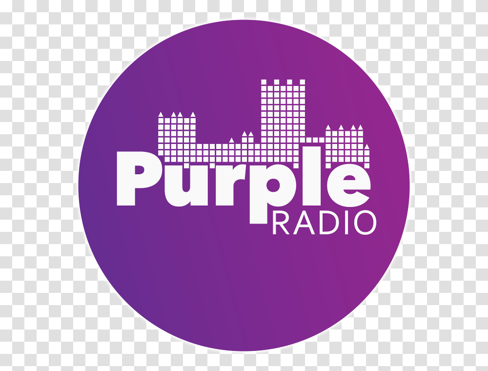 Purple Radio, Word, Logo Transparent Png