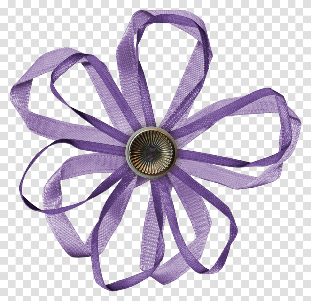 Purple Ribbon, Accessories, Jewelry, Brooch, Plant Transparent Png