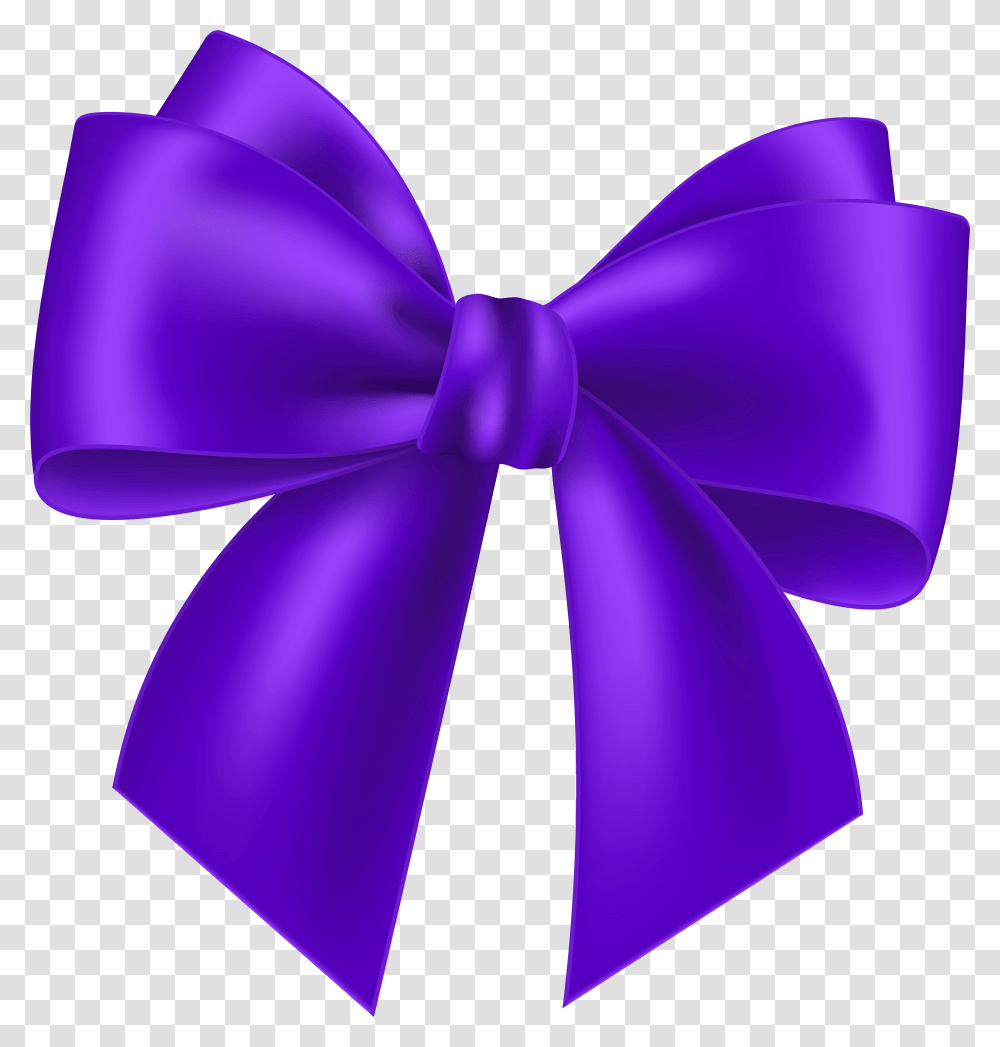 Purple Ribbon Clipart Background Pink Bow Transparent Png