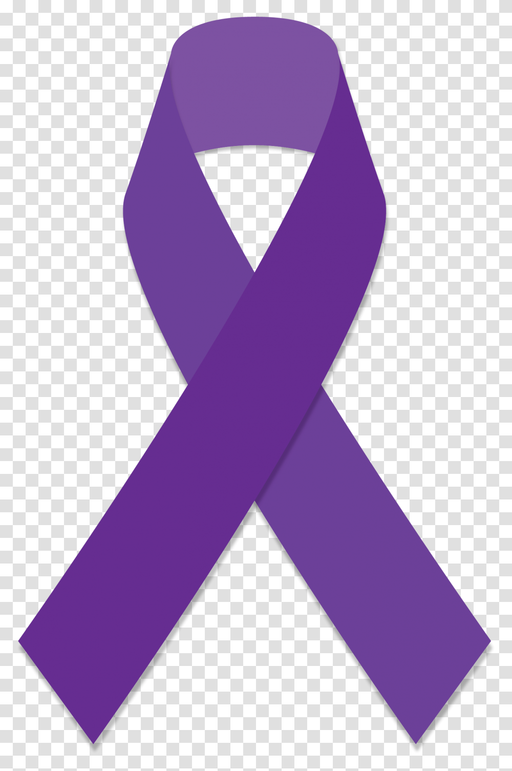 Purple Ribbon Clipart, Sash Transparent Png