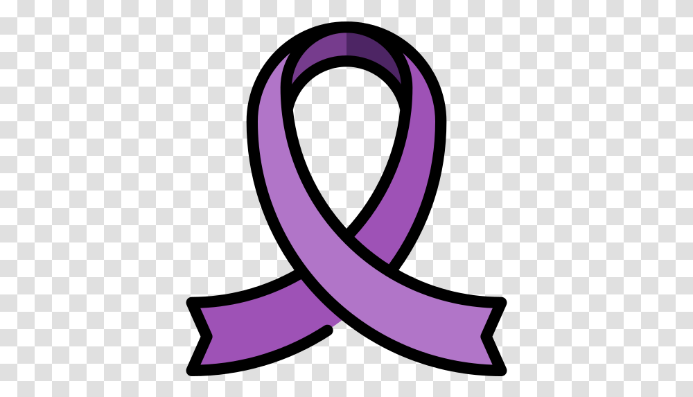 Purple Ribbon Feminism Icon Lazo Violencia De Genero Vector, Text, Label, Alphabet, Clothing Transparent Png