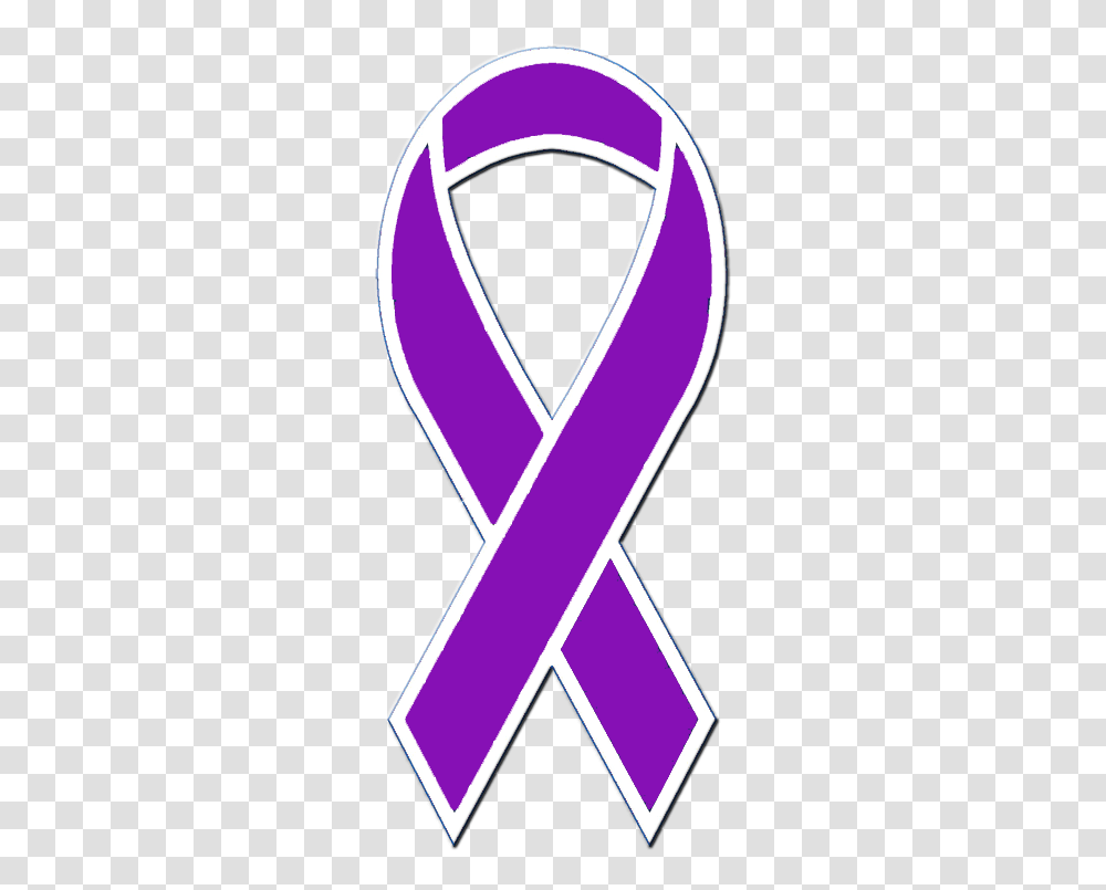 Purple Ribbon, Word, Label, Logo Transparent Png