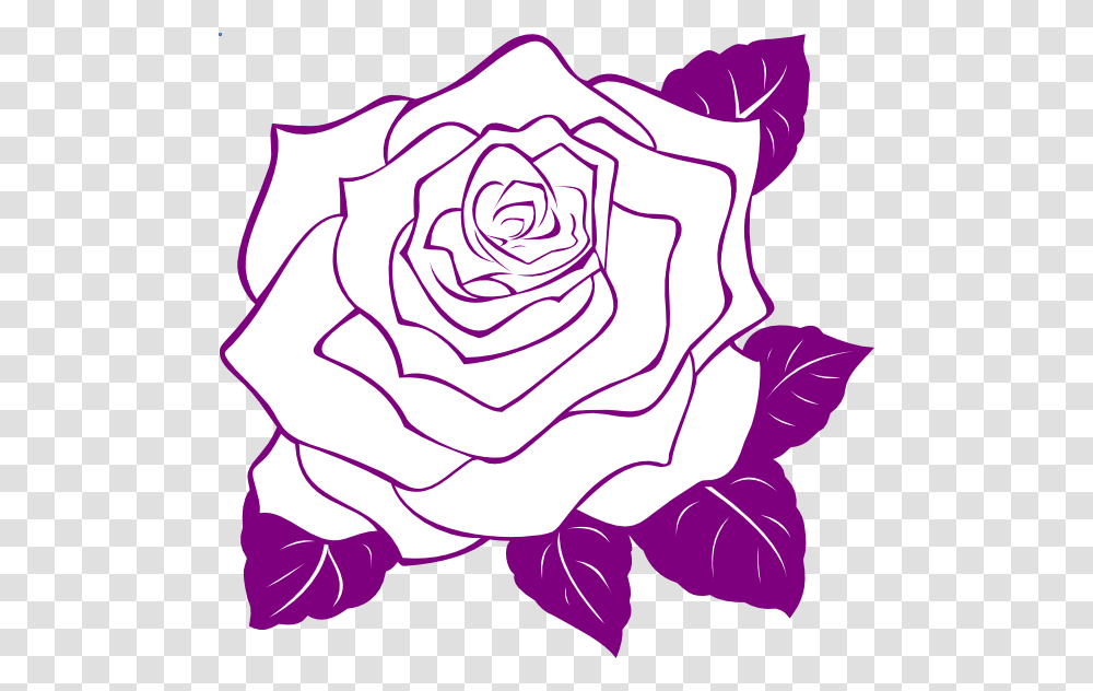 Purple Rose Clipart, Plant, Flower, Blossom, Spiral Transparent Png