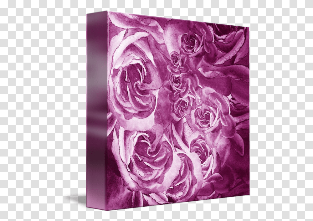 Purple Rose Petals Abstract Home Decor By Irina Sztukowski Garden Roses, Floral Design, Pattern, Graphics, Art Transparent Png