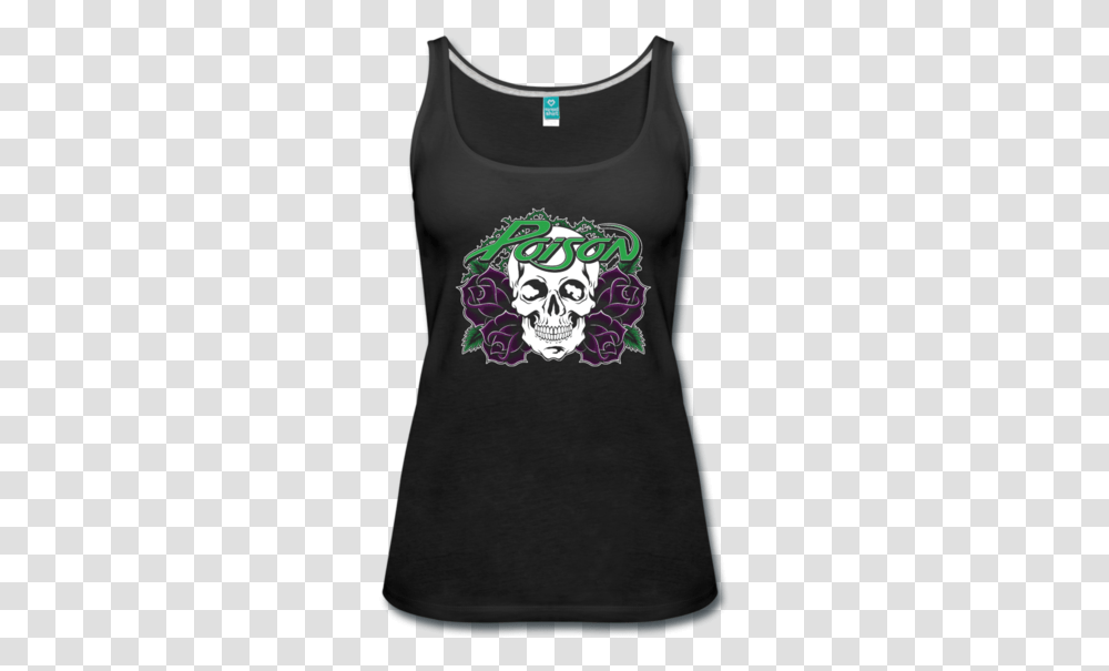 Purple Rose Tank Sleeveless Shirt, Apparel, Tank Top, T-Shirt Transparent Png