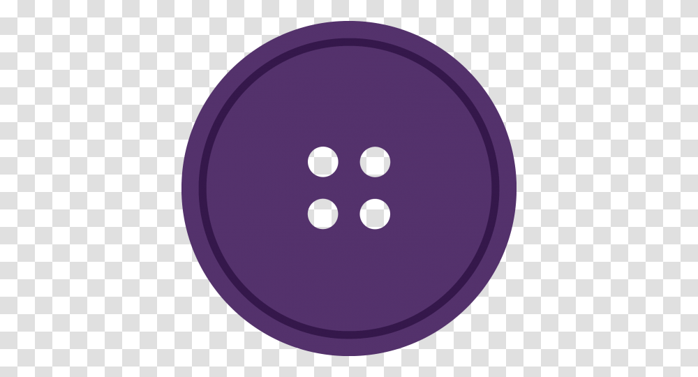 Purple Round Cloth Button With Hole, Ball, Bowling Ball, Sport, Sports Transparent Png