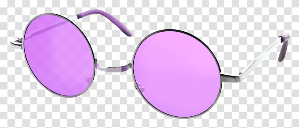 Purple Round Sunglasses Circle, Accessories, Accessory Transparent Png