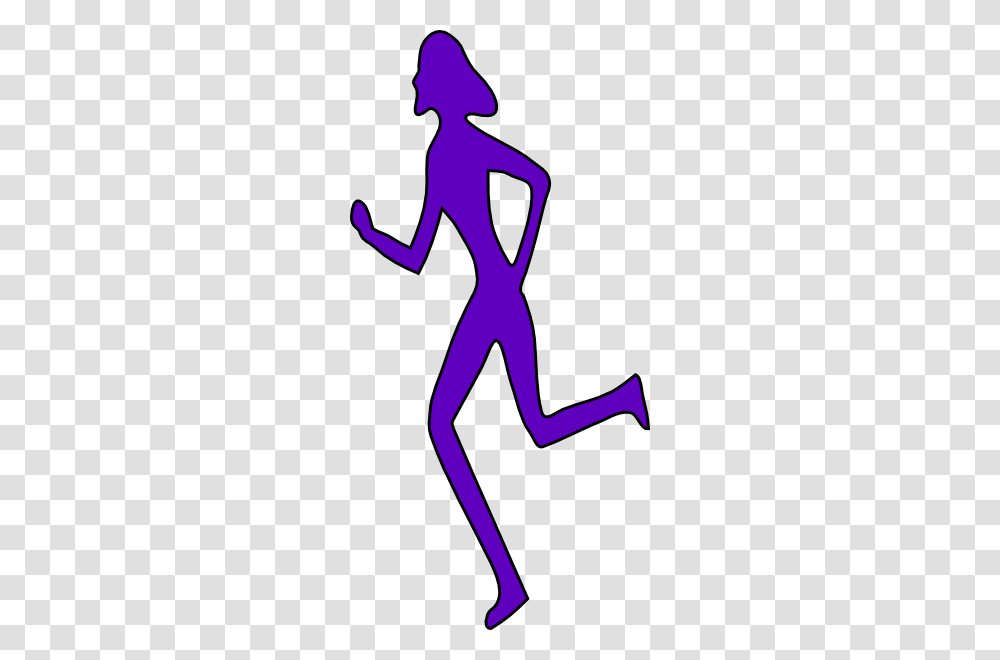 Purple Running Girl Clip Art, Axe, Pants Transparent Png