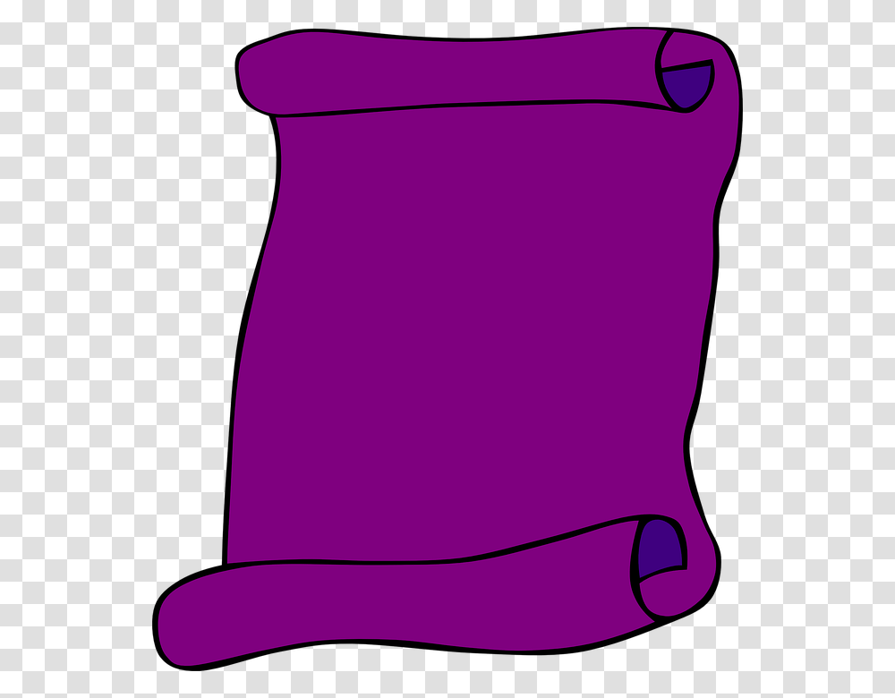 Purple Scroll Clipart Clip Art Images, Diaper, Dress, Bag Transparent Png
