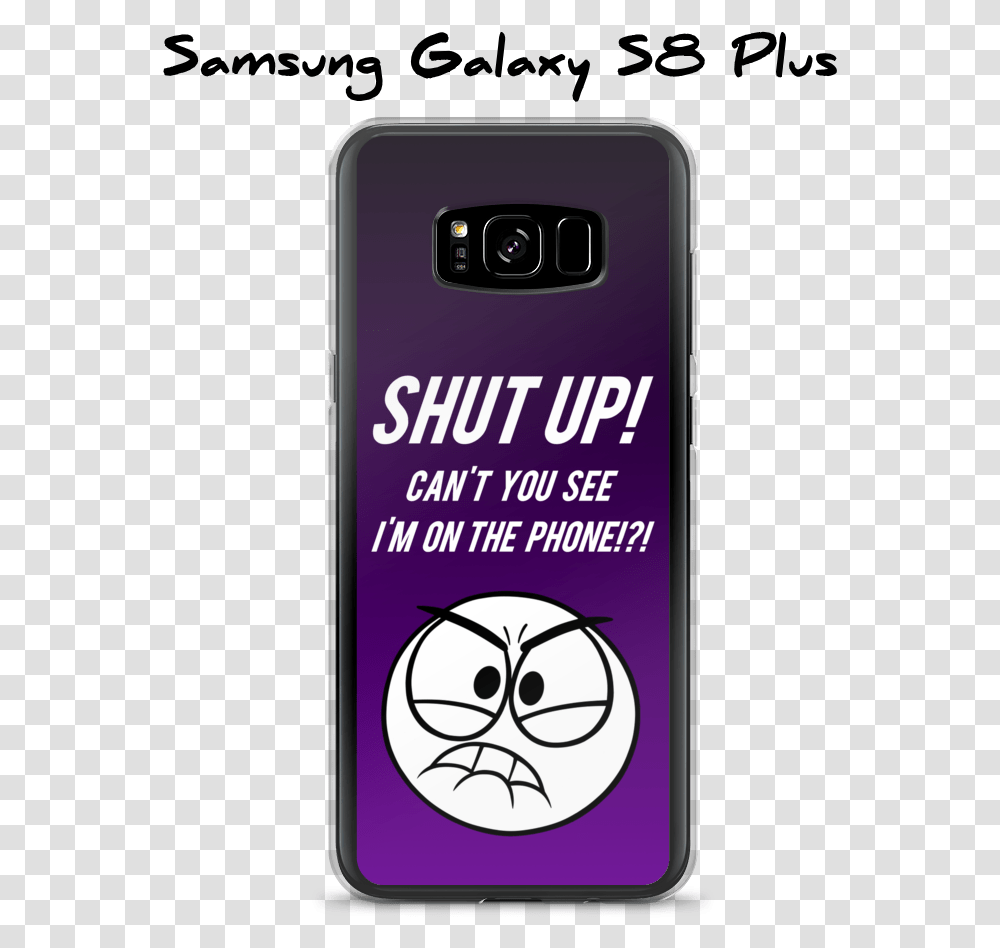 Purple Shut Up Case Dood The Doodle Smartphone, Mobile Phone, Electronics, Cell Phone Transparent Png
