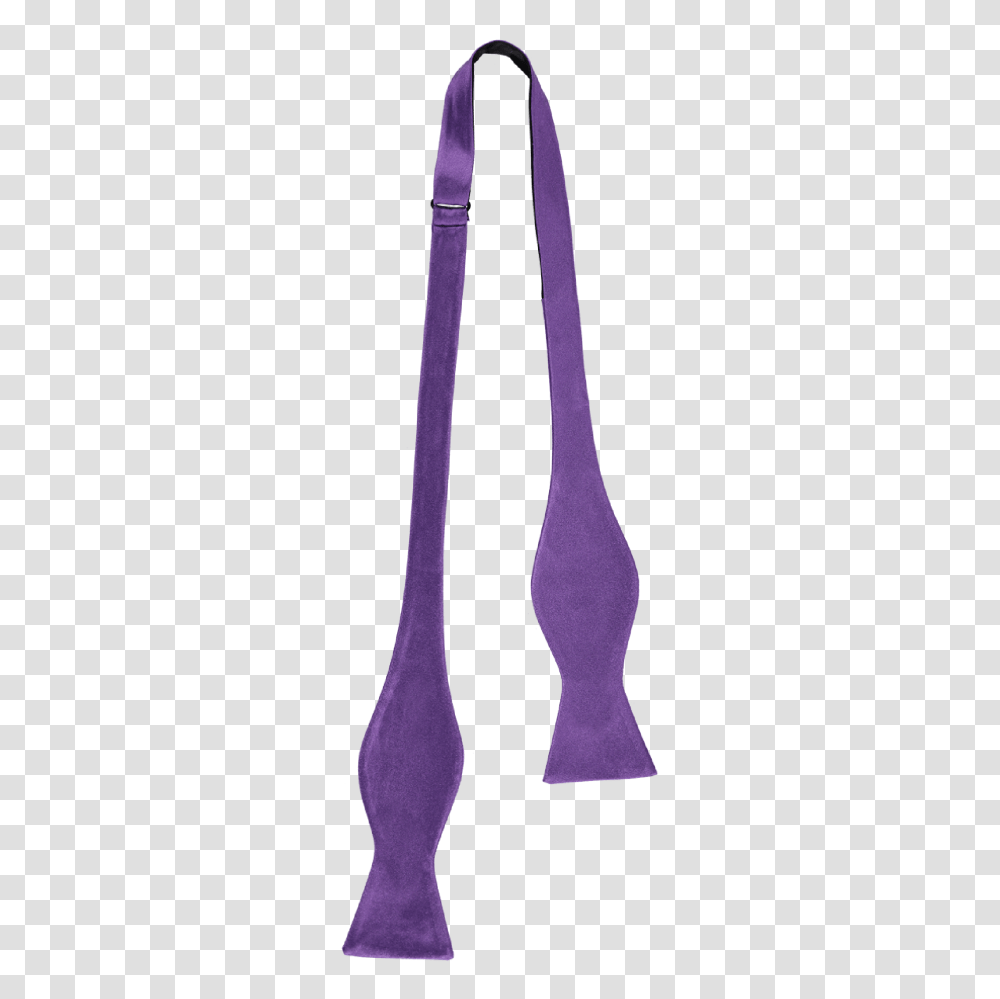 Purple Silk Bow Tie Self Tie Yardsmen, Cutlery, Fork, Weapon, Weaponry Transparent Png