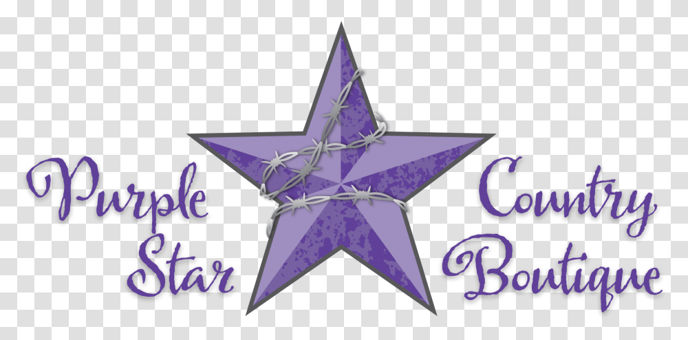 Purple Star Country Boutique Scrooge, Symbol, Star Symbol Transparent Png