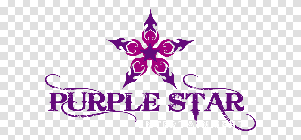 Purple Star Entertainment, Floral Design Transparent Png