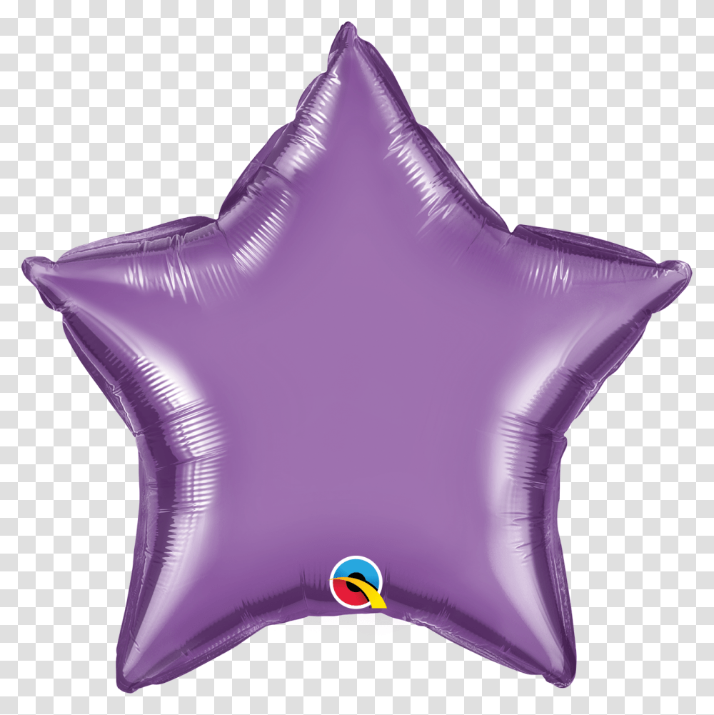 Purple Star Foil Balloon, Blow Dryer, Paper, Star Symbol, Aluminium Transparent Png