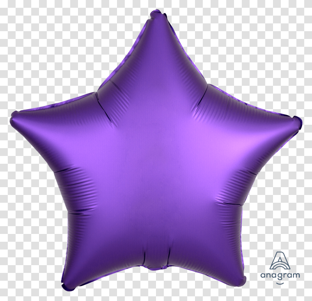 Purple Star Foil Balloon, Star Symbol, Blouse Transparent Png