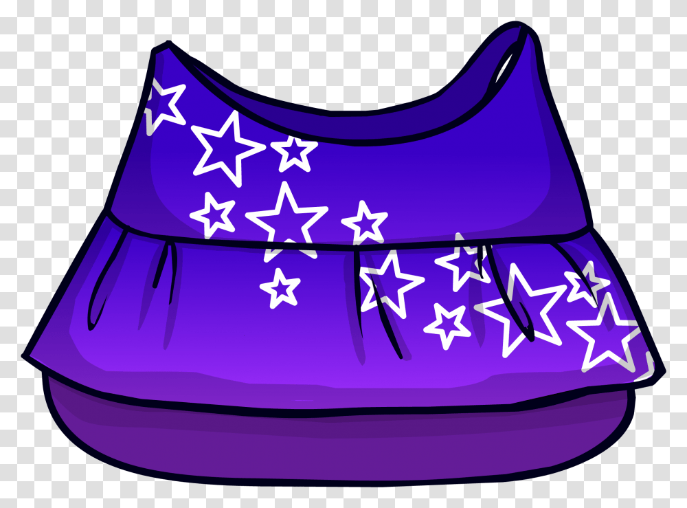 Purple Star Swim Suit Swimsuit, Clothing, Label, Text, Bag Transparent Png