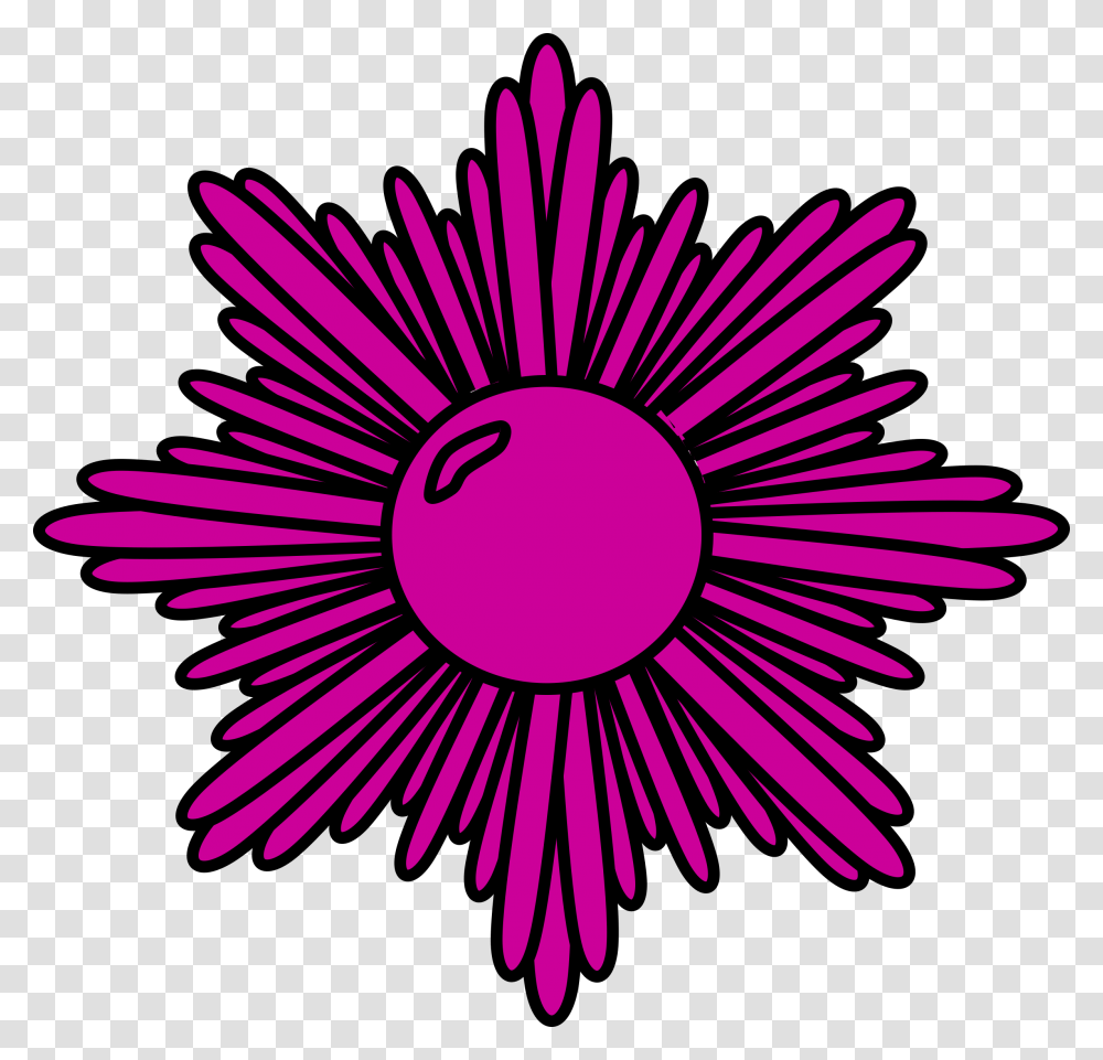 Purple Starburst Icons, Aster, Flower, Plant, Flare Transparent Png
