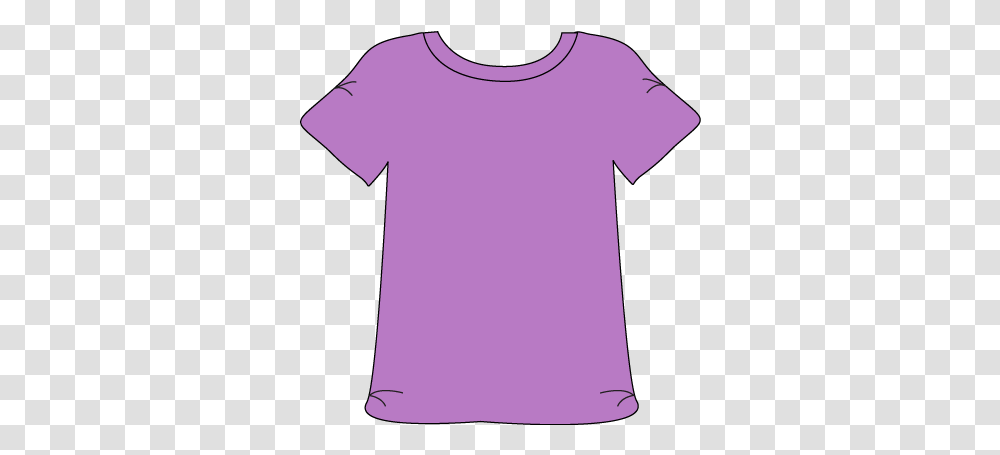 Purple T Shirt Clipart Clip Art Purple Shirt, Clothing, Apparel, Sleeve, T-Shirt Transparent Png