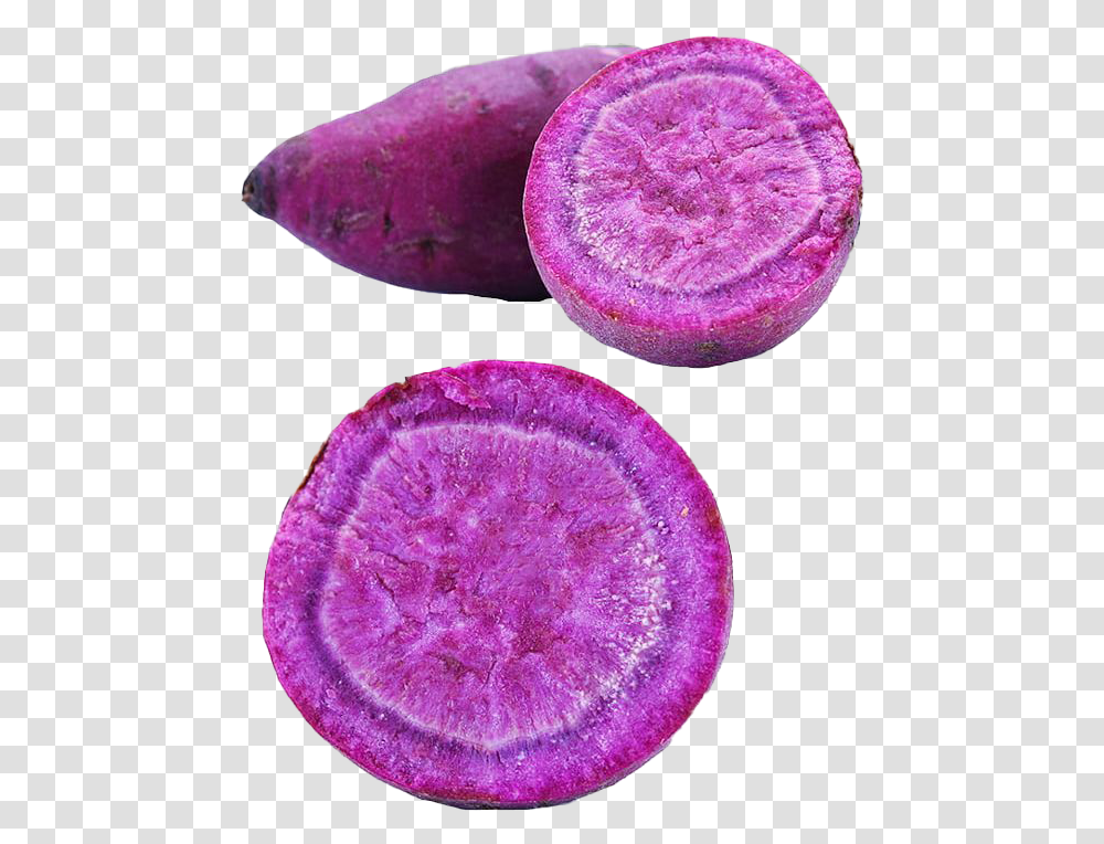 Purple Taro Image Purple Sweet Potato, Plant, Vegetable, Food, Produce Transparent Png