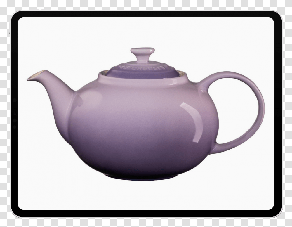 Purple Teapot, Pottery Transparent Png