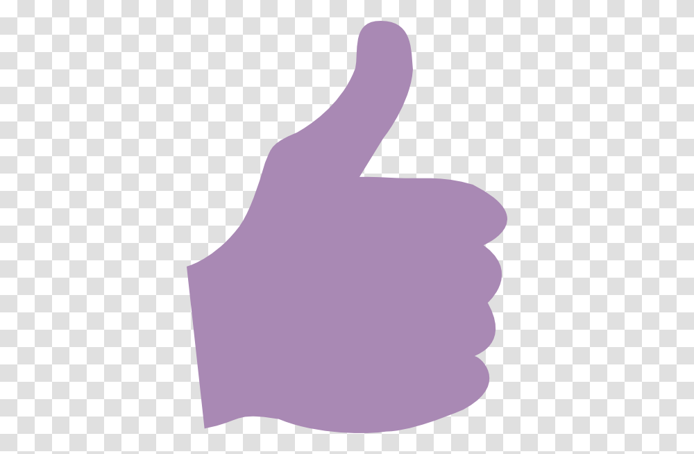 Purple Thumbs Up Clip Art, Finger, Apparel, Hand Transparent Png