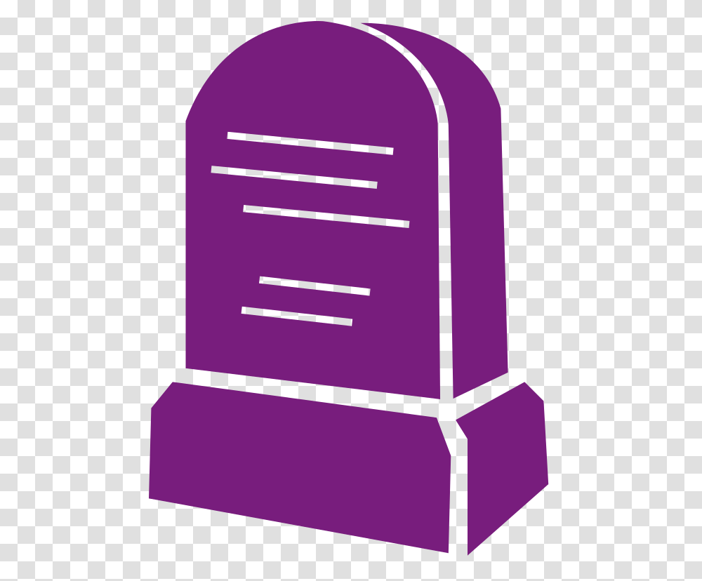 Purple Tombstone Icon Tombstone Icon, Mailbox, Letterbox, Postbox Transparent Png