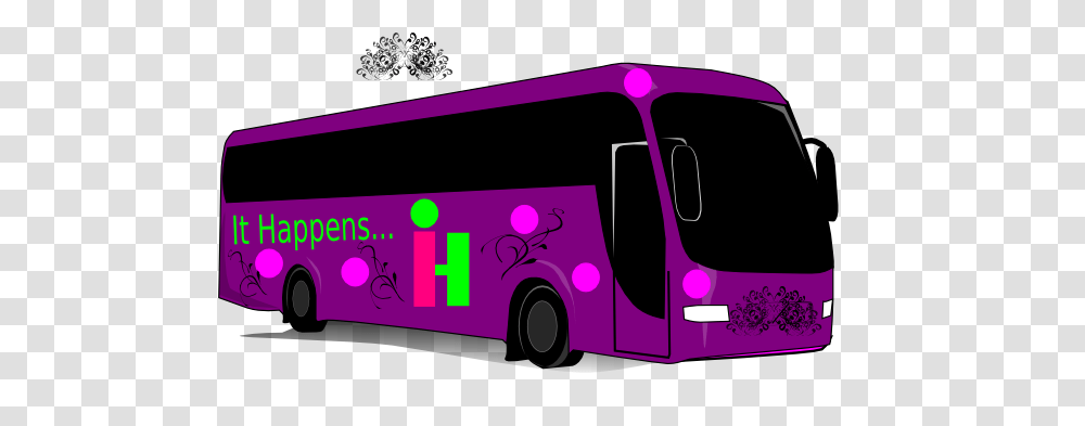 Purple Tour Bus Clip Art, Vehicle, Transportation, Double Decker Bus Transparent Png