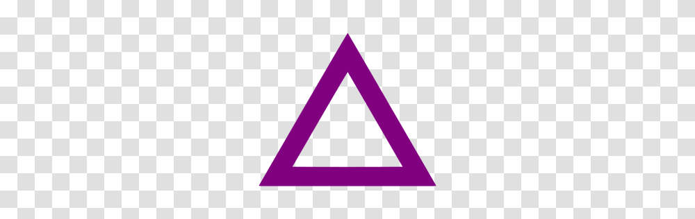 Purple Triangle Outline Icon, Maroon, Sweets, Food, Confectionery Transparent Png
