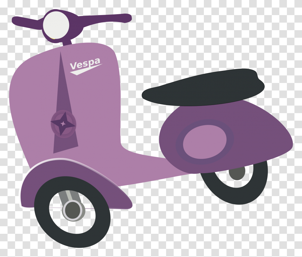 Purple Vespa Scooter Icons, Vehicle, Transportation, Motorcycle, Tricycle Transparent Png