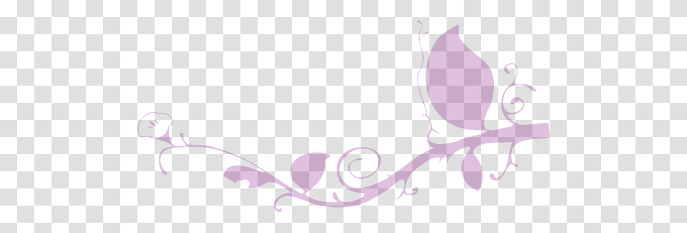 Purple Vine Watermark Clip Art, Floral Design, Pattern, Label Transparent Png