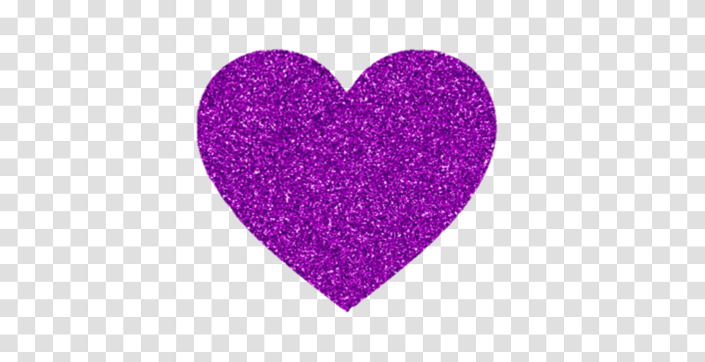 Purple Violet Heart Love Glitter, Light, Balloon, Rug Transparent Png