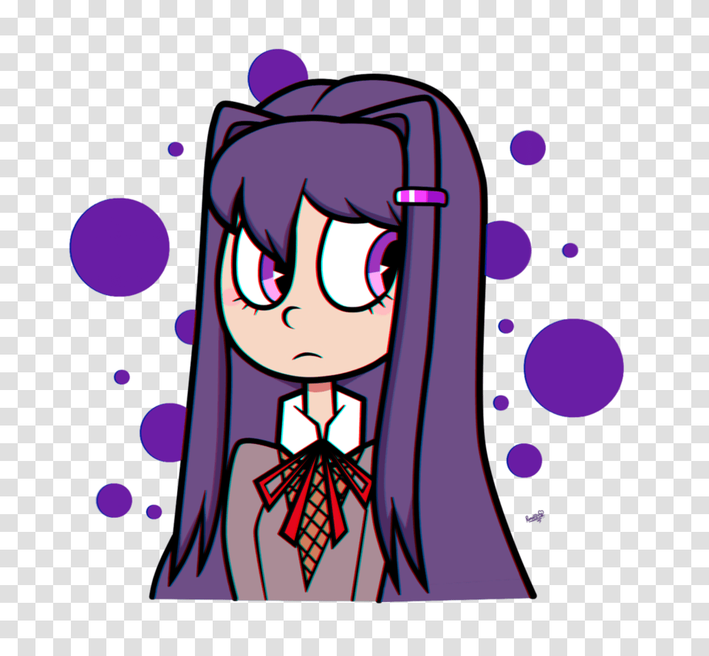 Purple Waifu, Manga, Comics Transparent Png