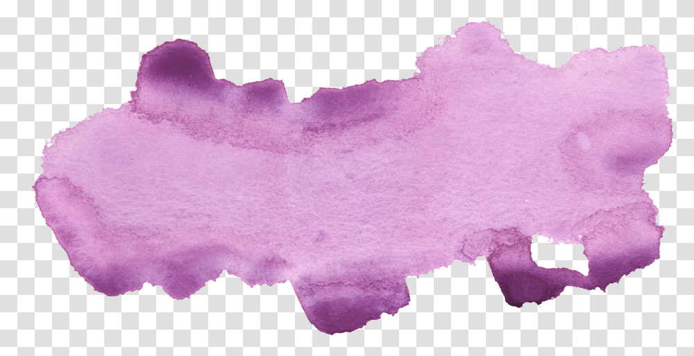 Purple Watercolor Brush Stroke Purple Watercolor, Rug, Hole, Plant, Paper Transparent Png