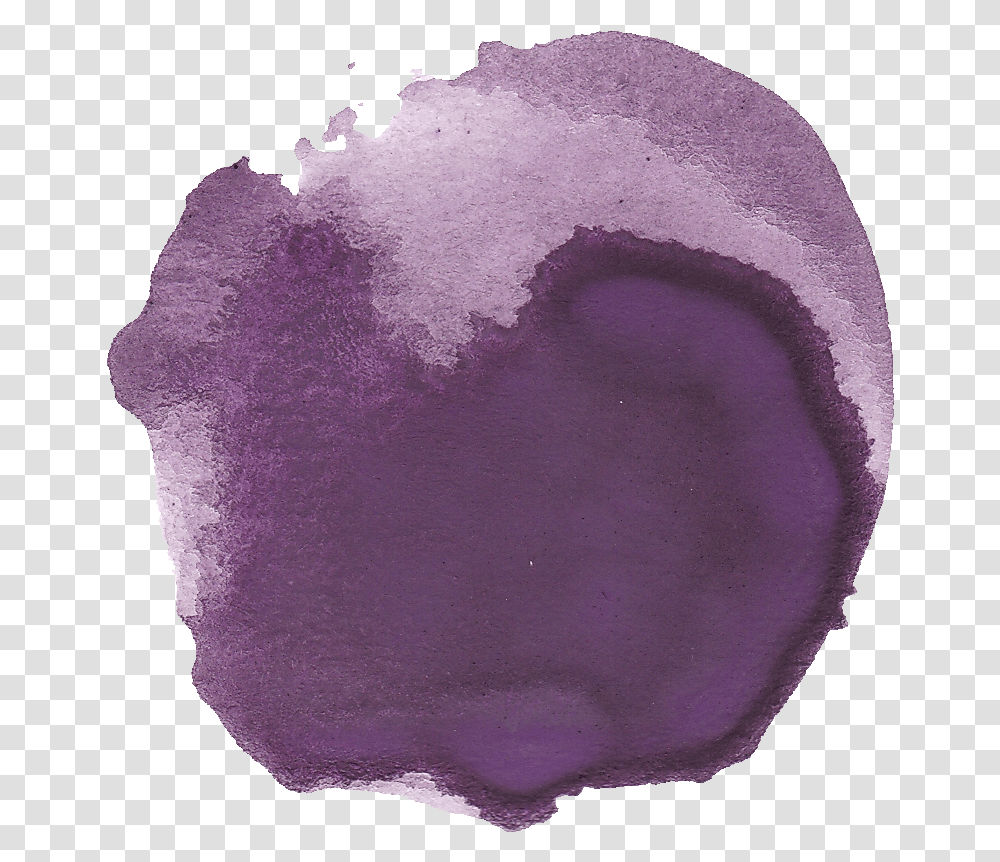 Purple Watercolor Circle, Plant, Flower, Sphere, Petal Transparent Png