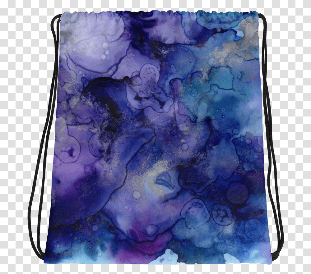 Purple Watercolor Drawstring Bag Hd Watercolor Background Iphone Wallpaper Ink, Painting, Art, Canvas, Pattern Transparent Png
