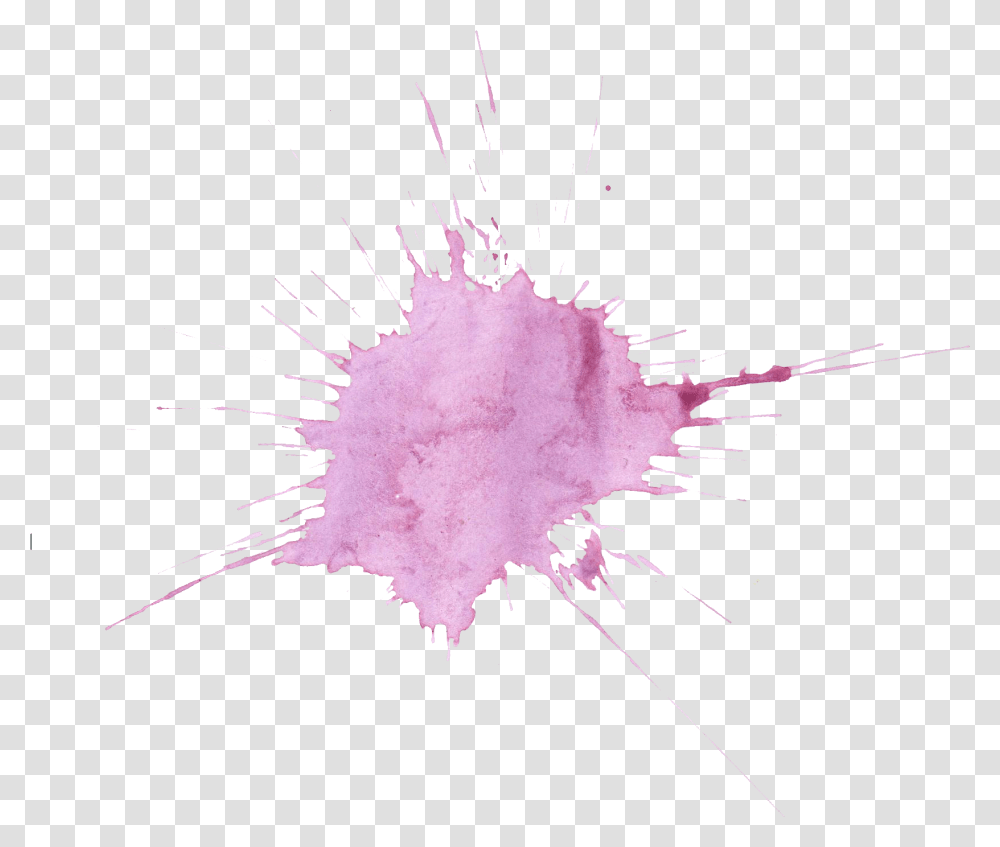 Purple Watercolor Splash, Stain, Outdoors Transparent Png