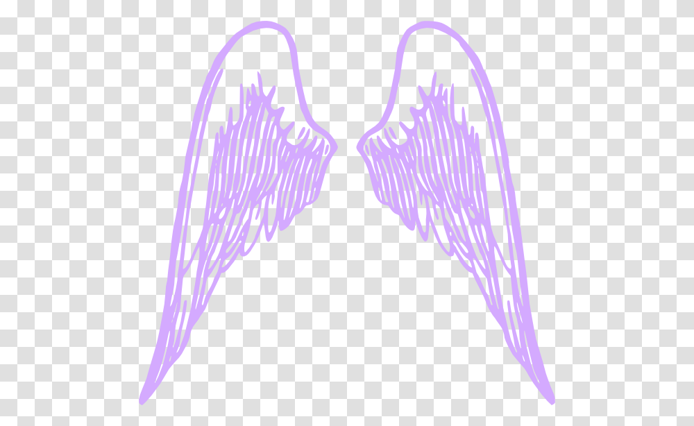 Purple Wings, Heart, Rug, Pattern Transparent Png