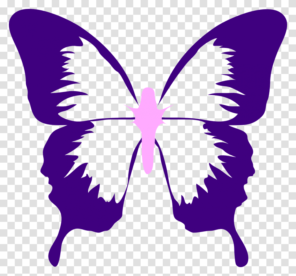 Purple Wings, Pattern, Ornament Transparent Png