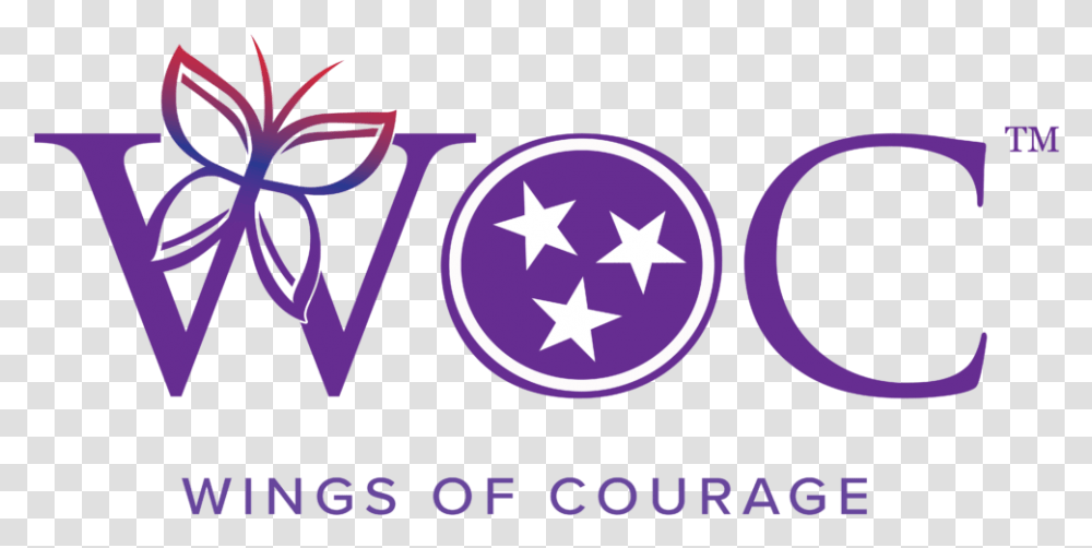Purple Wings, Star Symbol, Logo, Trademark Transparent Png