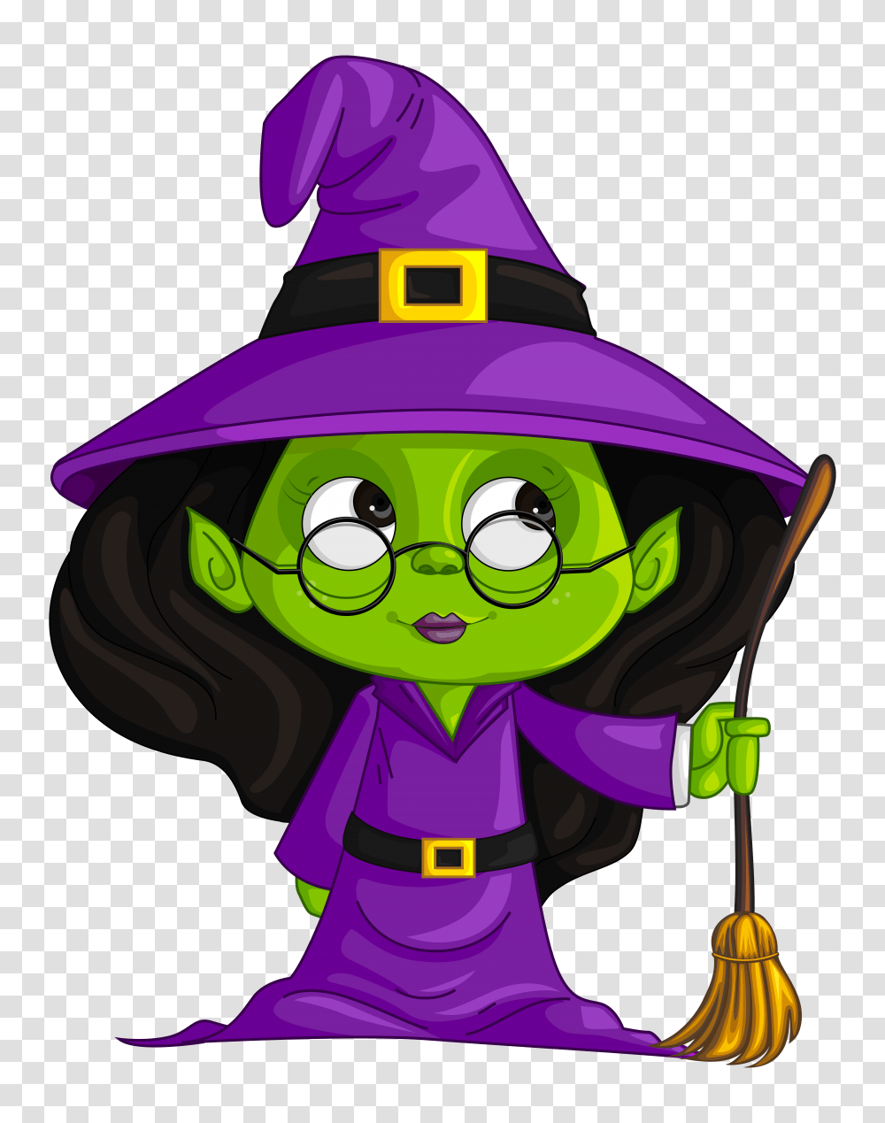 Purple Witch Clipart, Apparel, Helmet, Hat Transparent Png