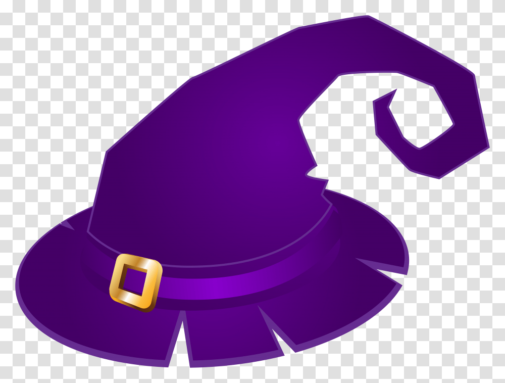 Purple Witch Hat Background Witch Hat Clipart, Apparel, Baseball Cap, Sun Hat Transparent Png