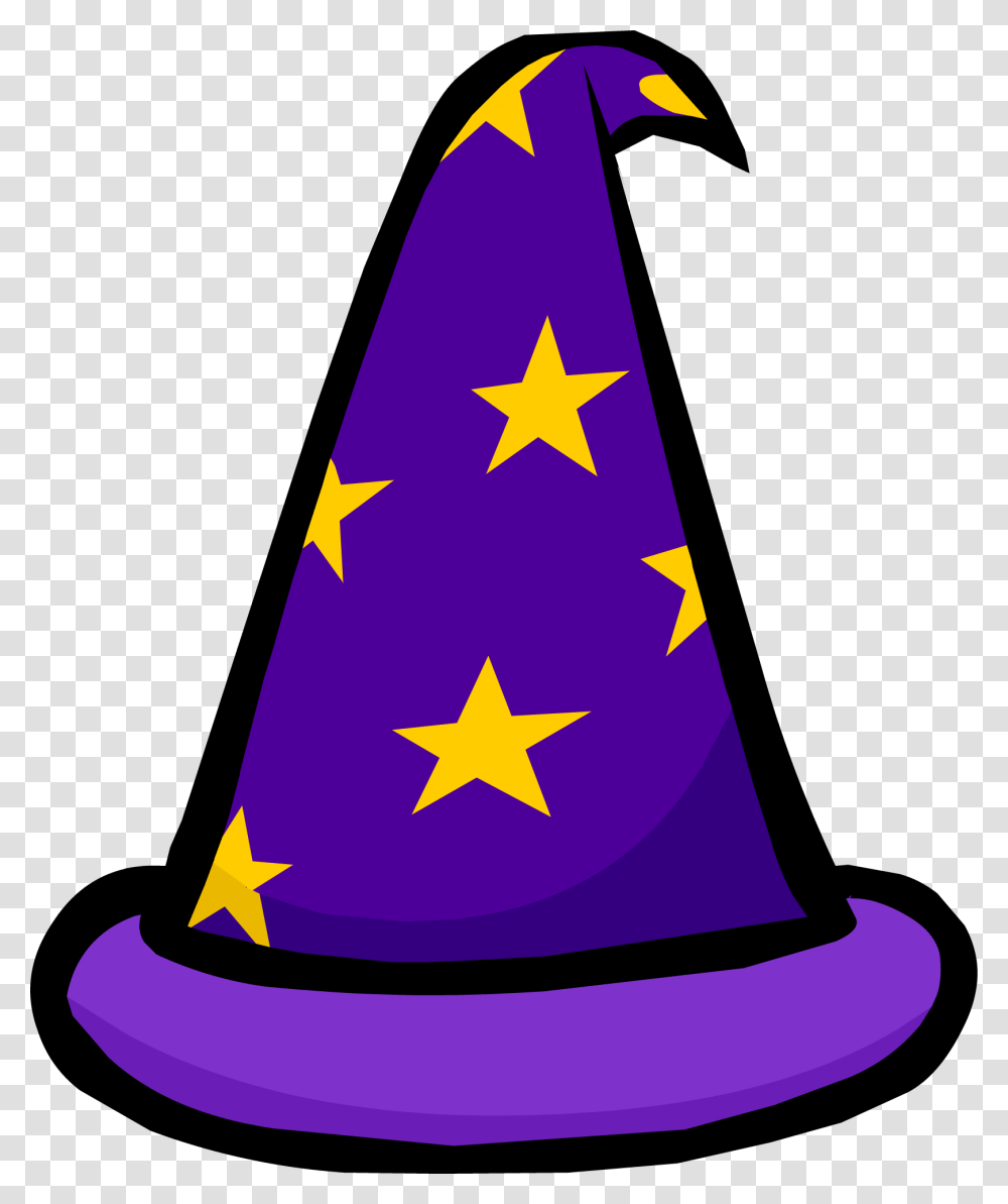 Purple Wizard Hat Purple Wizard Hat, Apparel, Cone, Party Hat Transparent Png