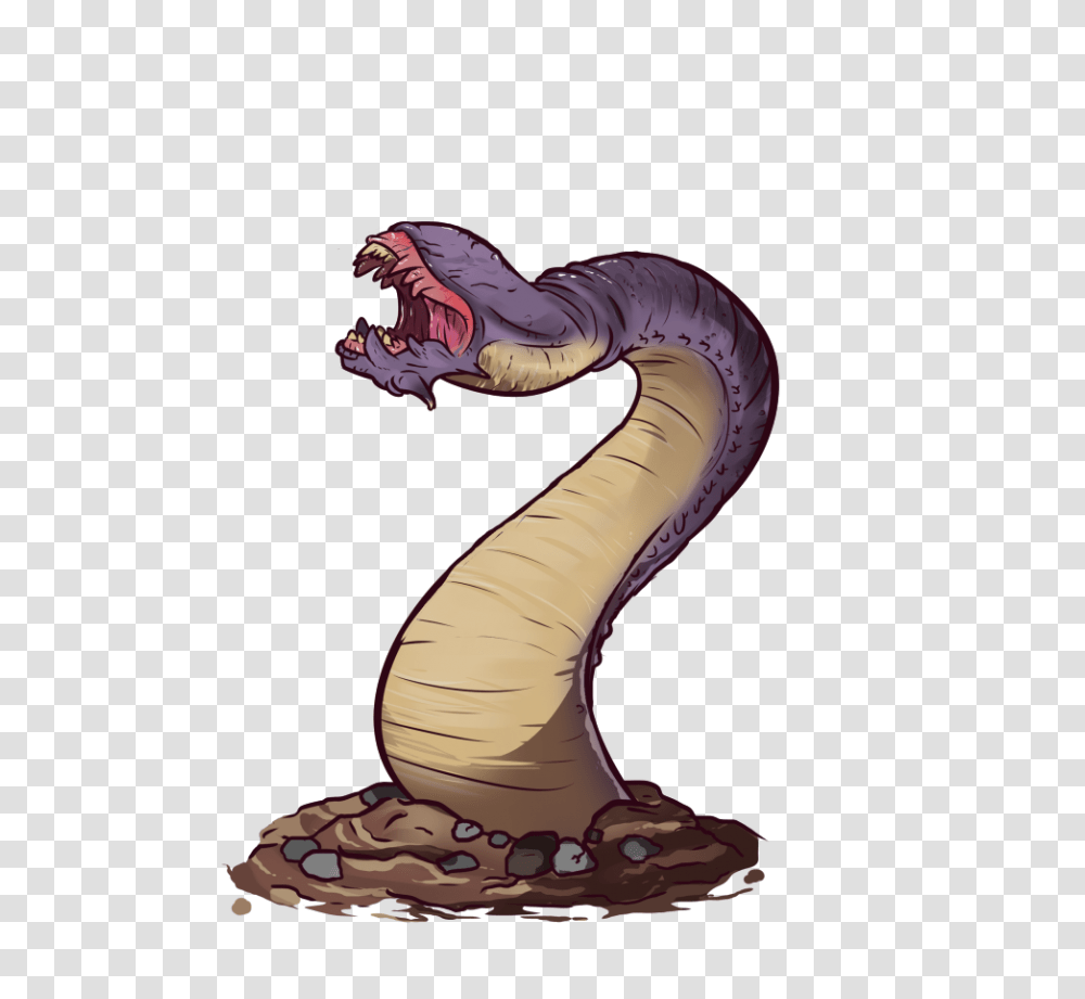 Purple Worm, Cobra, Snake, Reptile, Animal Transparent Png