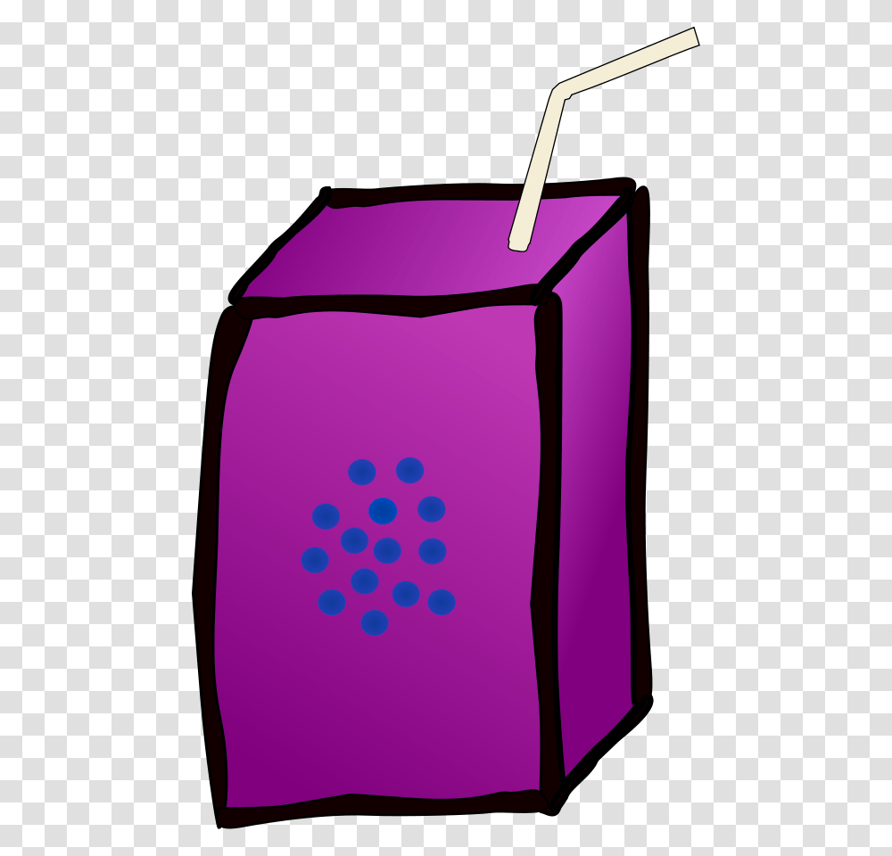 Purplevioletmagenta Juice Box Cartoon, Bag, Petal, Flower, Plant Transparent Png
