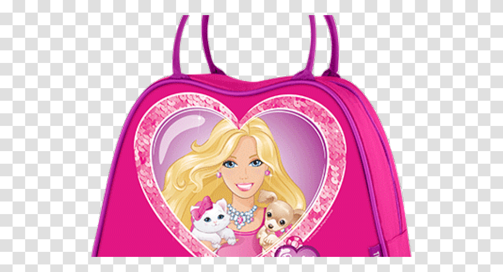 Purse Clipart Barbie Lunch Box For Girls Brand Barbie, Handbag, Accessories, Accessory, Figurine Transparent Png
