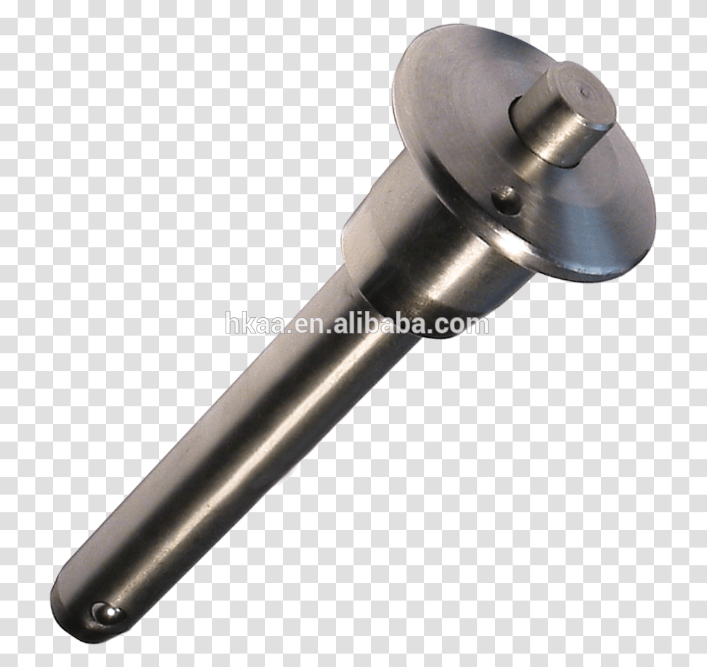 Push Button Stainless Steel Ball Lock Pintypes Locking Tool, Hammer, Lamp, Flashlight Transparent Png