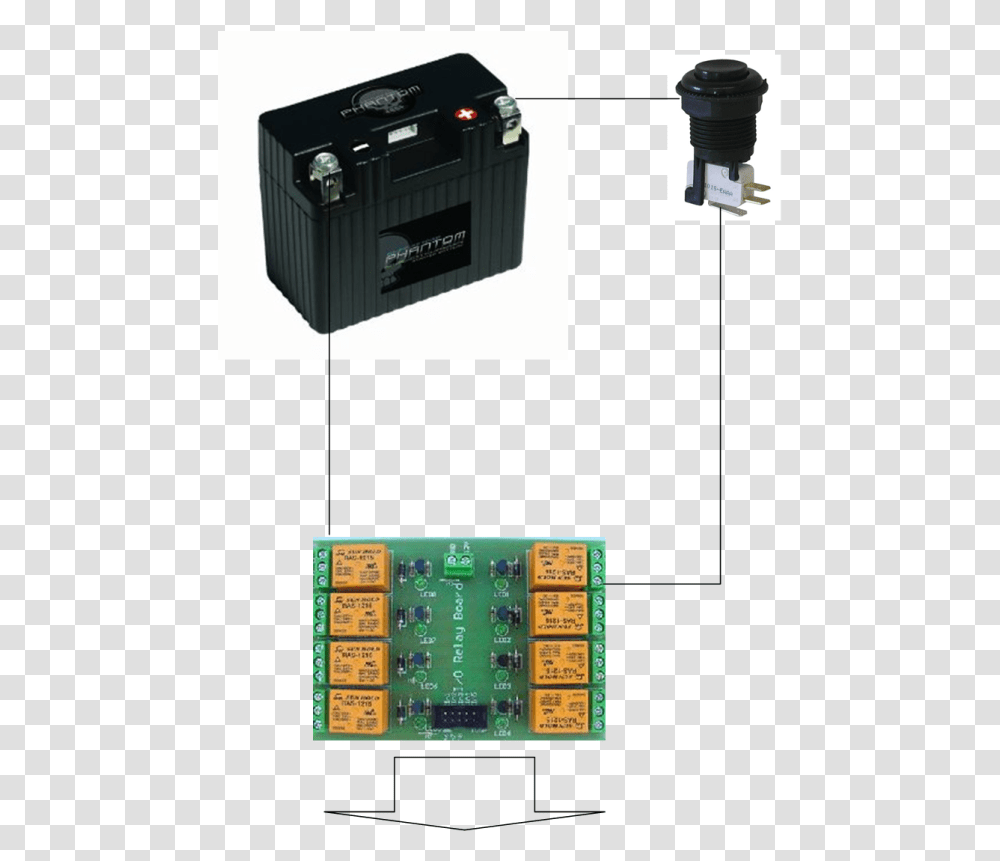 Push Button Switch With Relay, Appliance, Electronics, Cooler Transparent Png